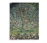 Peinture Par Numero Sur Toile Adulte Paysage - Apple Tree - Gustav Klimt 40X50Cm Peindre Par Numéro Célèbres Tableaux Avec 3 Brosses,Acrylique,A8
