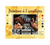Peinture Par Numéro - Un Trio En Or
