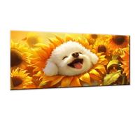 Peinture par Numéros Adulte Chien Loisirs Créatifs Adultes Animal, DIY Peinture Acrylique pour Adultes Enfants Débutants Facile sur Toile 70x140cm avec Peintures et Pinceaux, Decoration Maison w0-208
