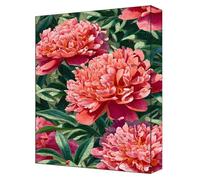 Peinture par Numéros Adulte Fleurs 5D Peinture Numero Enfant Toile 80x110cm avec Acryliques et Pinceaux, Activite Manuelle Adulte Kit, Loisirs Créatifs DIY Décoration Maison paysage (Sans Cadre) G-328