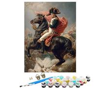 Peinture par Numéros Adulte NapoléOn Guerre, Débutants DIY Kit Peinture Numero, Adultes Artisanat pour Loisirs CréAtifs d'art, avec Pinceaux Acryliques, Décoration Maison Cadeau 100x135cm BJHWK315