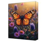 Peinture par Numéros Adulte Papillon 5D Peinture Numero Enfant Toile 60x80cm avec Acryliques et Pinceaux, Activite Manuelle Adulte Kit, Loisirs Créatifs DIY Décoration Maison fleurs (Sans Cadre) G-279