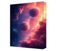 Peinture par Numéros Adulte Paysage, DIY kit peinture adulte Planète Toile 90x120cm avec Peintures Acryliques et Pinceaux, Loisirs Créatifs pour Adultes et Enfants, Décoration Murale et Cadeau G-493