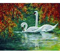 Peinture par numéros - Amour éternel 40x50cm