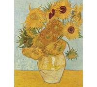 peinture par numéros avec cadre Peinture-Fleurs de soleil Gogh 40x50 cm