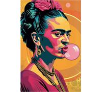 peinture par numéros avec cadre Peinture - Frida Kahlo 40x50 cm