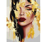 Peinture par numéros - Beauté insolite 40x50cm