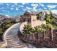 Peinture par numéros BRUSHME 40x50 cm Grande Muraille de Chine