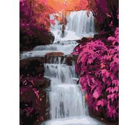 Peinture par numéros - Cascade 40x50cm