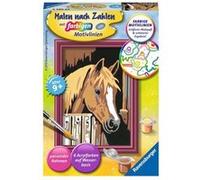 Peinture par numéros - Cheval dans une écurie G