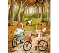 Peinture par numéros - Chevauchée d'automne 40x50