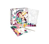 Sentosphère - Colorizzy - Licornes - Peinture par Numéros - Intuitif et Facile - Moment Relaxation - Kit de Loisir Créatif - Pour enfants dès 6 ans - Fabriqué en France - 4507