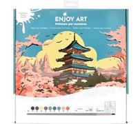 Peinture par numéros OZ International Pagode à Hanami