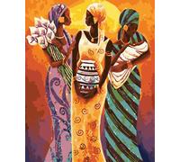 Peinture par numéros Femmes africaines M992265