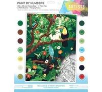 Peinture par numéros - Forêt tropicale menacée