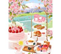 Peinture par numéros goûter sous l