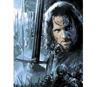 PEINTURE PAR NUMÉROS Images à peindre-Aragorn Le Seigneur des Anneaux 40x50cm