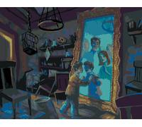 Peinture par numéros Images à peindre-Harry Potter Miroir 50x40 cm