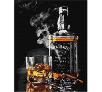 Peinture par numéros - Jack Daniels 40x50cm