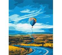 Peinture par numéros - Le chemin vers le sommet 40x50cm