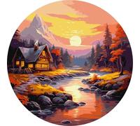 Peinture par numéros - Panorama de gritty 39cm
