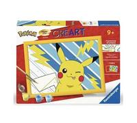Peinture par numeros - Pikachu - Creart -