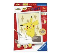 Peinture par Numéros Pokémon - Kit Créatif Ravensburger avec Cadre Blanc