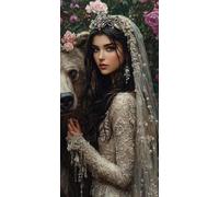 Peinture par Numéros pour Adulte Femmes DIY Peinture Numero d'art Acrylique Adulte Débutants 70x140cm Copie D'Ours Numéro d'Art Kit Peinture par Décoration Cadeaux Femme Maison (sans Cadre) J0L-1370