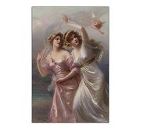 Peinture par numéros pour adultes Edouard Bisson, Messagers de l'amour, kits de peinture sur toile, cadeaux d'art pour décoration d'intérieur