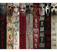Peinture par Numéros pour Adultes Enfants Débutant crâne halloween horreur couple Peinture De Bricolage par Kits De Numéros sur Toile Peinture Wall Art Décoration De La Maison-sans cadre