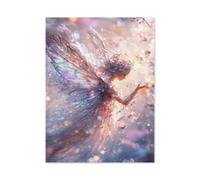Peinture par numéros pour adultes et enfants débutants，Derrière l'arc-en-ciel se cache la porte d'un monde oublié，Peinture par numéros sur toile avec pinceaux et pigments acryliques(20x30cm）-AF32