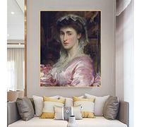 Peinture par numéros pour adultes Frederic Leighton 《May Sartoris, Mrs Henry Evans Gordon》 Kits de peinture par numéros pour adultes sur toile