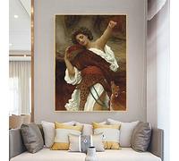 Peinture par numéros pour adultes Frederic Leighton, Pavonia, 1859》 Kits de peinture par numéros pour adultes sur toile