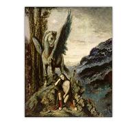 Peinture par numéros pour adultes Le poète errant par Gustave Moreau Kit de peinture par numéros sur toile pour adultes