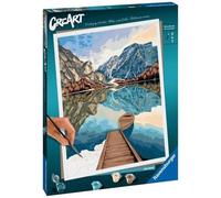 Ravensburger Peinture par numéros CreArt Grand Format Lake Views 30x40 cm – Adulte dès 12 ans