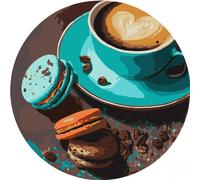 Peinture par numéros - Rêve de café 33cm
