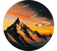 Peinture par numéros - Terre inconnue 33cm