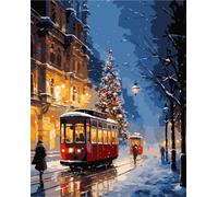 Peinture par numéros Tramway 40x50 cm