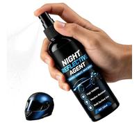 Peinture par pulvérisation réfléchissante - Brume réfléchissante brillante longue durée | Spray pour casque de vélo en plein air de 120 ml, pour sports de marche, conduite, commutation,