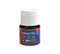 Pébéo Peinture Ceramic – Couleur opaque pour céramique et faïence, effet brillant – Bleu 45 ml
