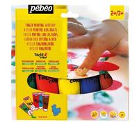 Peinture - Pébéo - Coffret pébéo Atelier de peinture aux doigts - Multicolore - 3 ans - Mixte
