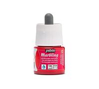 Peinture Pébéo Marbling - 45 ml - 03 Rose Bengale