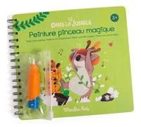 Peinture pinceau magique Dans la jungle
