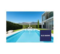 Peinture Piscine Epoxy Bleu Marine - Conditionnement: 2.5 Kg - Couleur: Bleu marine