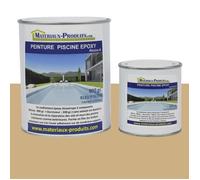 Peinture Piscine époxy - Jaune sable RAL 1001 - MATPRO 1 kg