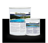 Peinture Piscine époxy Kit de 1 Kg Noir