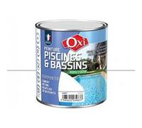 Generique - Peinture piscine OXI - 0,5 L Blanc satiné - Spécifique bicouche
