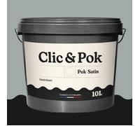 Peinture - POK - SATIN - Gris Moyen - 10L - Satiné - Acrylique
