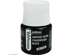 Peinture porcelaine P150 ardoise noire - 45 ml Noir G
