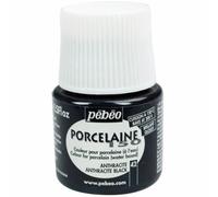 Peinture Porcelaine Pébéo 150 Brillant Anthracite N°42